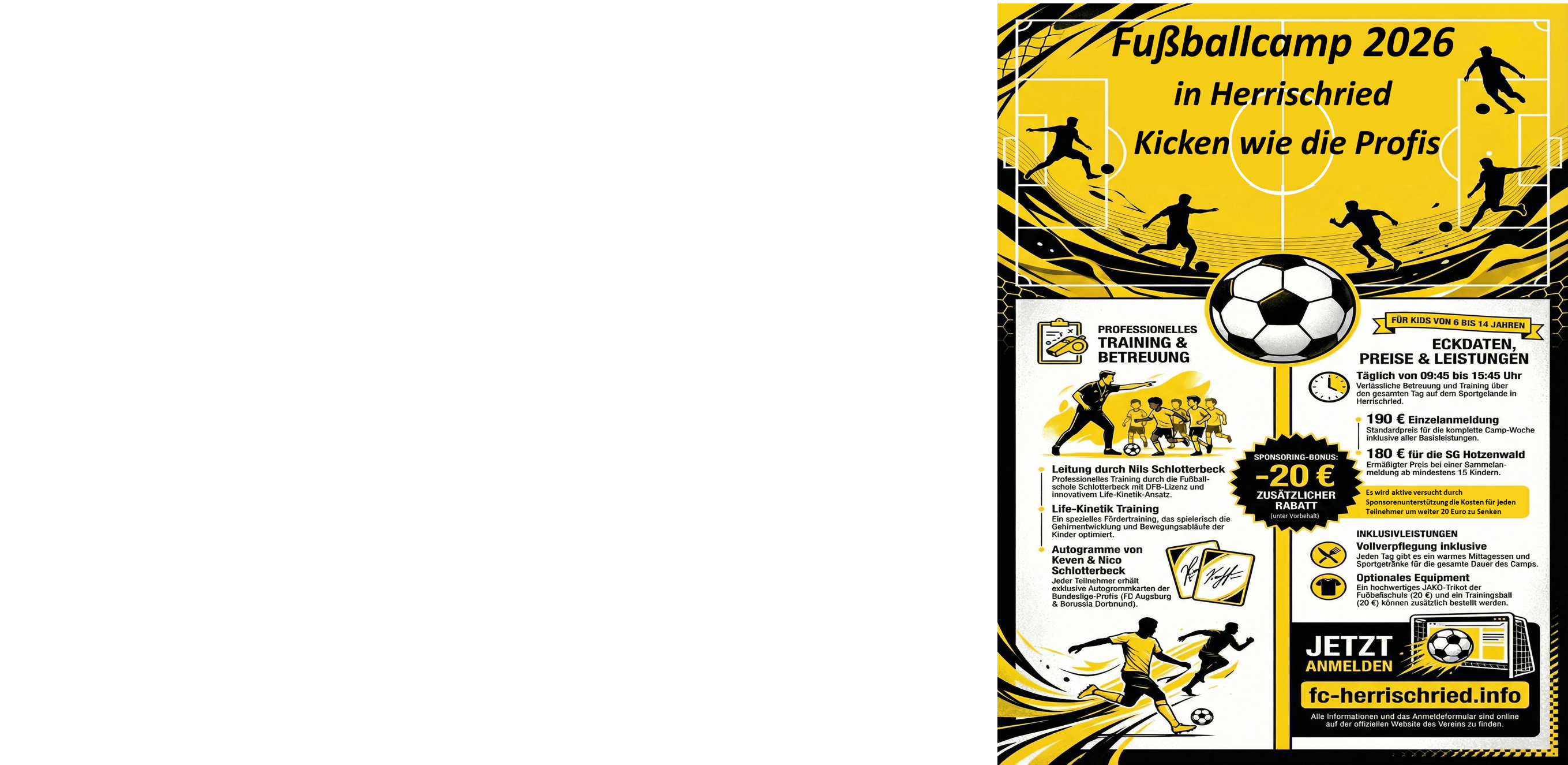 Kicken wie dir Profis